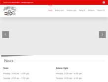 Tablet Screenshot of jesupgym.com
